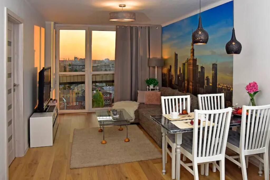 City Center-Comfortable And Stylish Apartment- P2 华沙 外观 照片