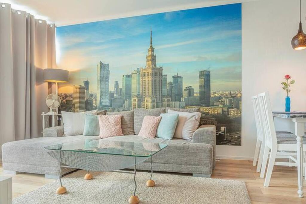 City Center-Comfortable And Stylish Apartment- P2 华沙 外观 照片