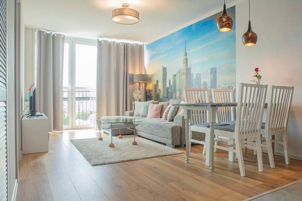 City Center-Comfortable And Stylish Apartment- P2 华沙 外观 照片